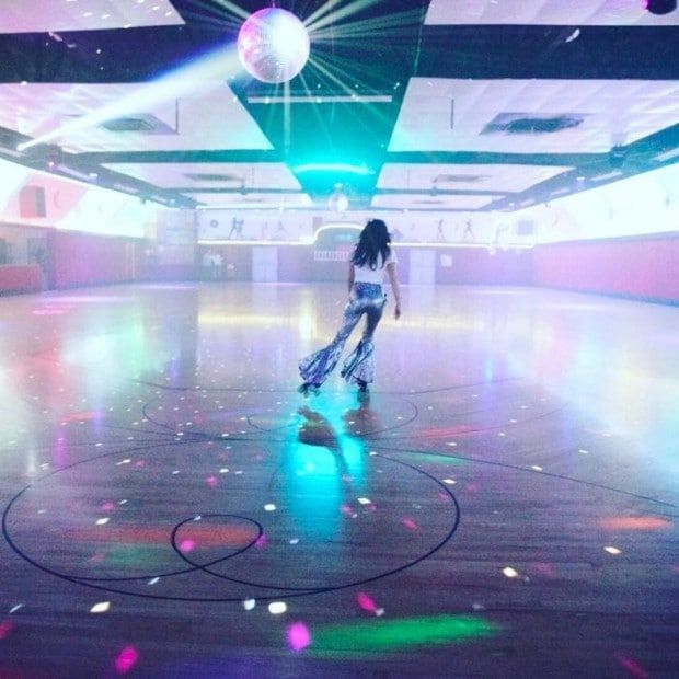 Jessica Biel showed off her rolling-skating birthday ensemble in an Instagram, writing: "This is what birthday dreams are made of. Thank you, my love, for throwing me the most epic jam skate party ever. My inner Xanadu was fully realized. I love you to the moon and back. And then back again."
She is, of course, thanking her husband, Justin Timberlake, for the epic 35th birthday rolling skating party.
Photo: Instagram/@jessicabiel
