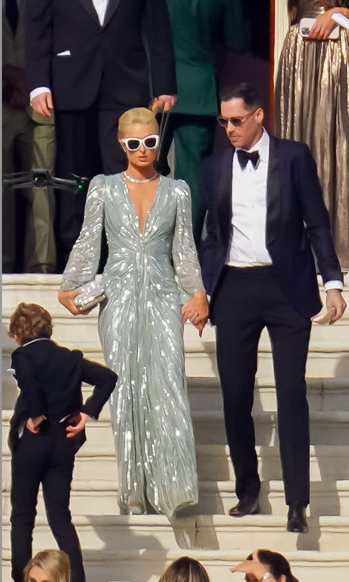 Sofia Richie is walked down the aisle by father Lionel