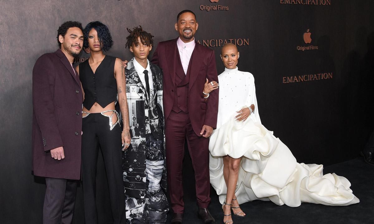 Will Smith and his family