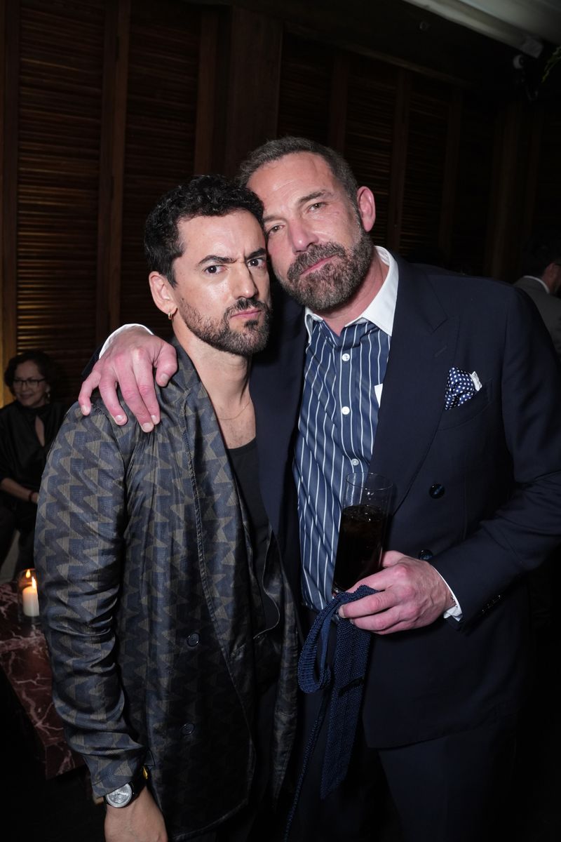 Luis said he turned into Ben's Spanish coach and scene partner