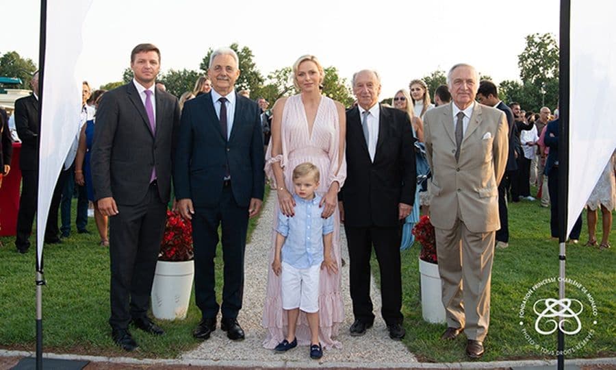 Princess Charlene and Prince Jacques of Monaco