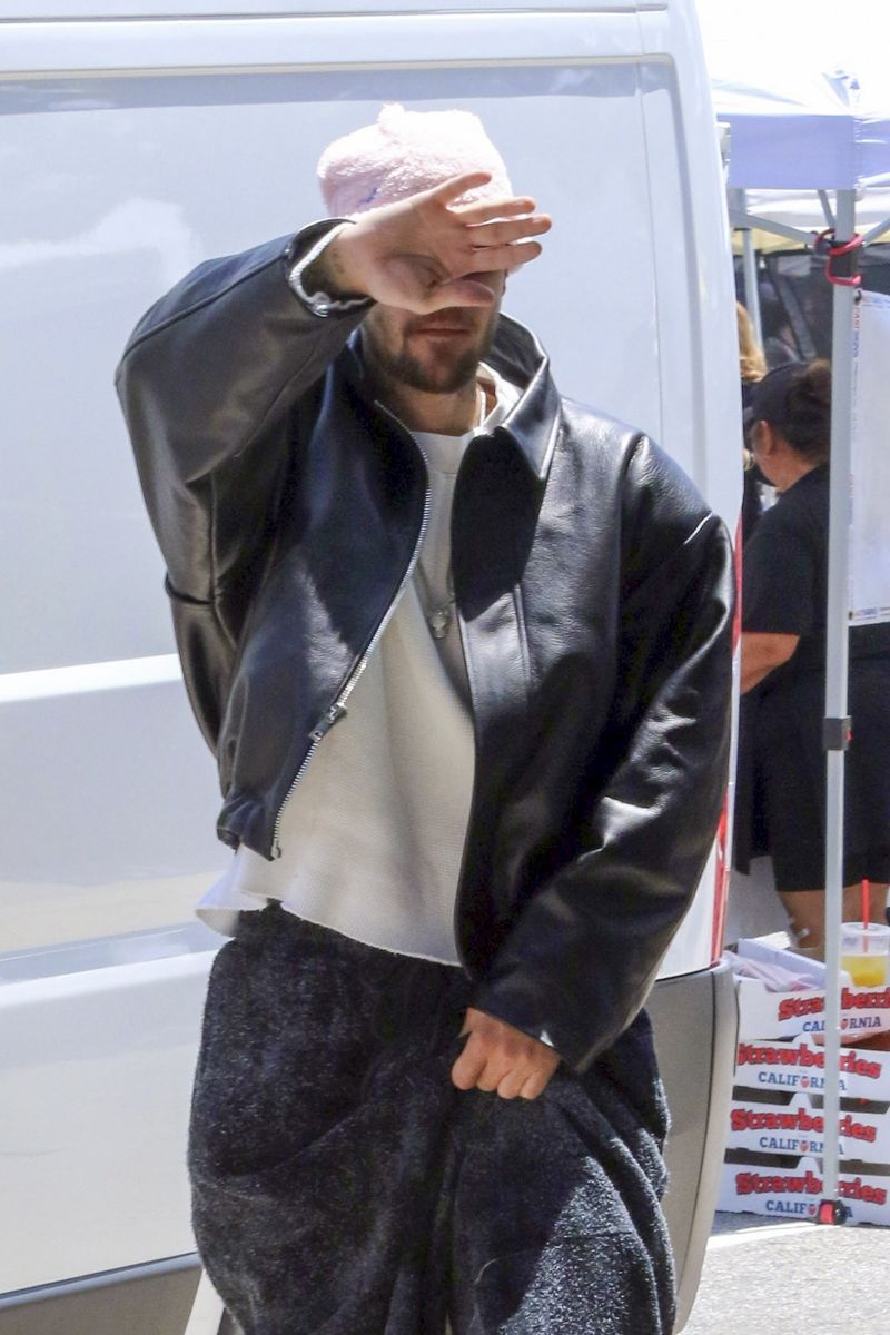He hid his face in one snap