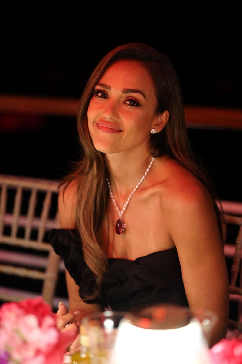 Jessica Alba attends the Red Sea Film Foundation's "Women In Cinema" Gala at Hotel du Cap-Eden-Roc on May 15, 2025 in Cap d'Antibes, France. (Photo by Hoda Davaine/Getty Images for Red Sea Film Foundation)