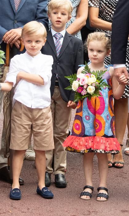 Prince Jacques and Princess Gabriella speak French and English