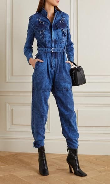 Blue Denim Acid Jumpsuit by Stella McCartney