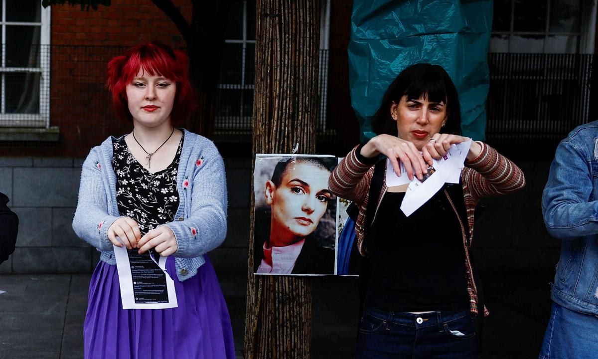 Sinead O'Connor's funeral