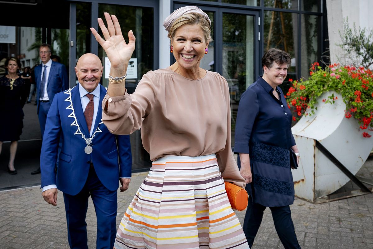 Maxima of the Netherlands celebrates Waste-Free Week in Veghel
