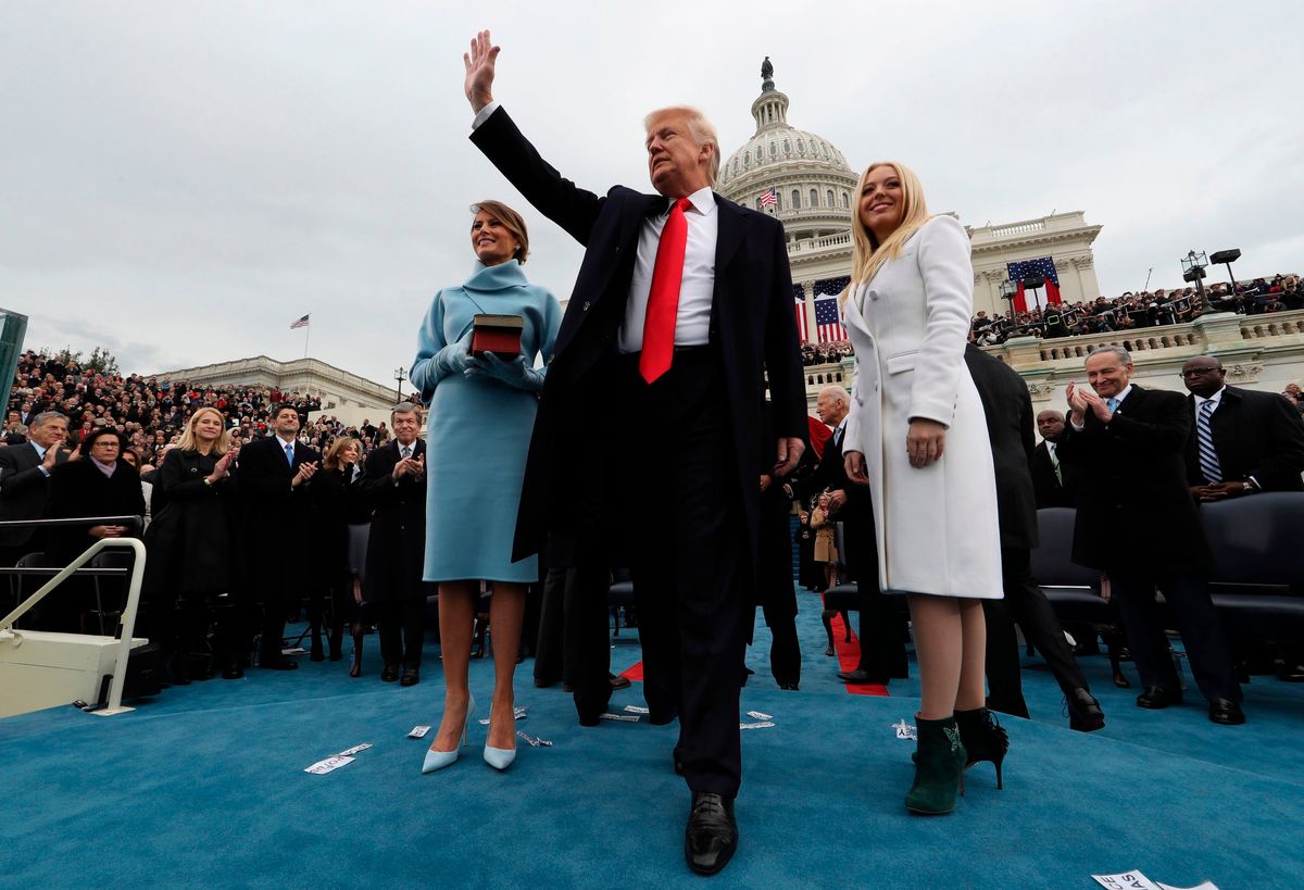 Donald Trump and daughter Tiffany Trump