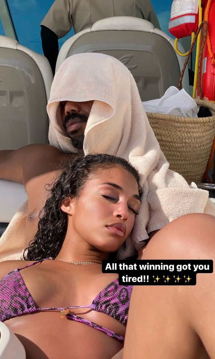 Michael B. Jordan and Lori Harvey