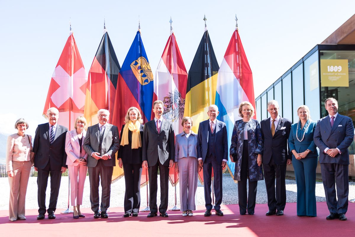 King Philippe and Queen Mathilde joined fellow European royals and heads of state in Austria for the annual informal meeting of leaders from German-speaking countries.