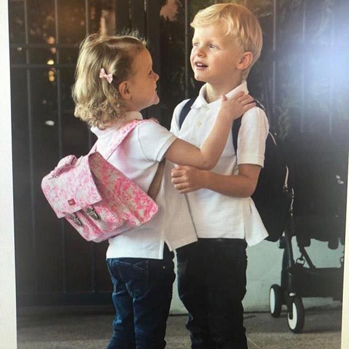 Princess Charlene of Monaco marks twins return to school with personal