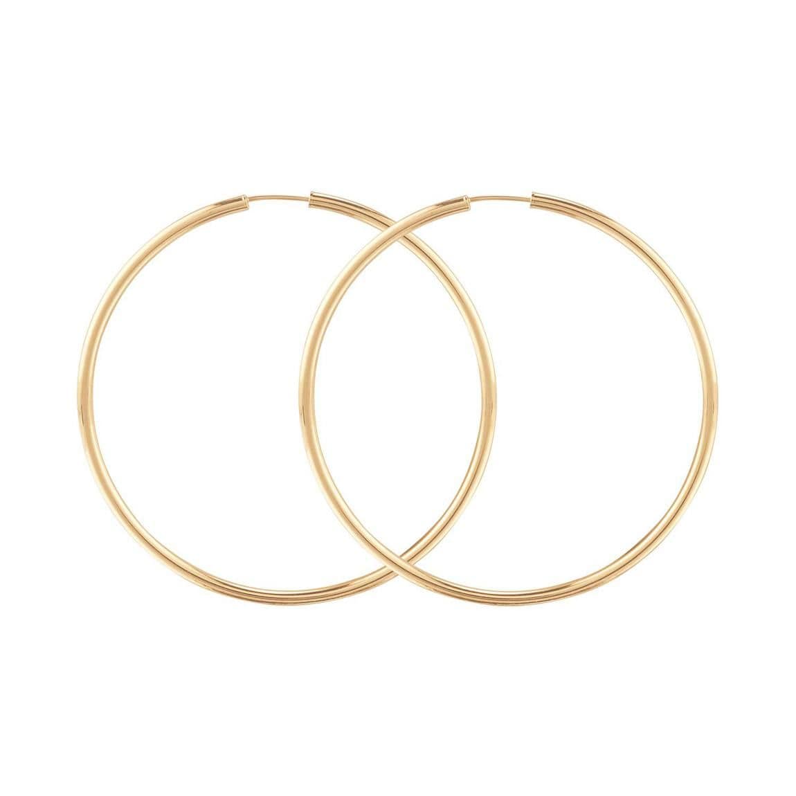 Golden hoops