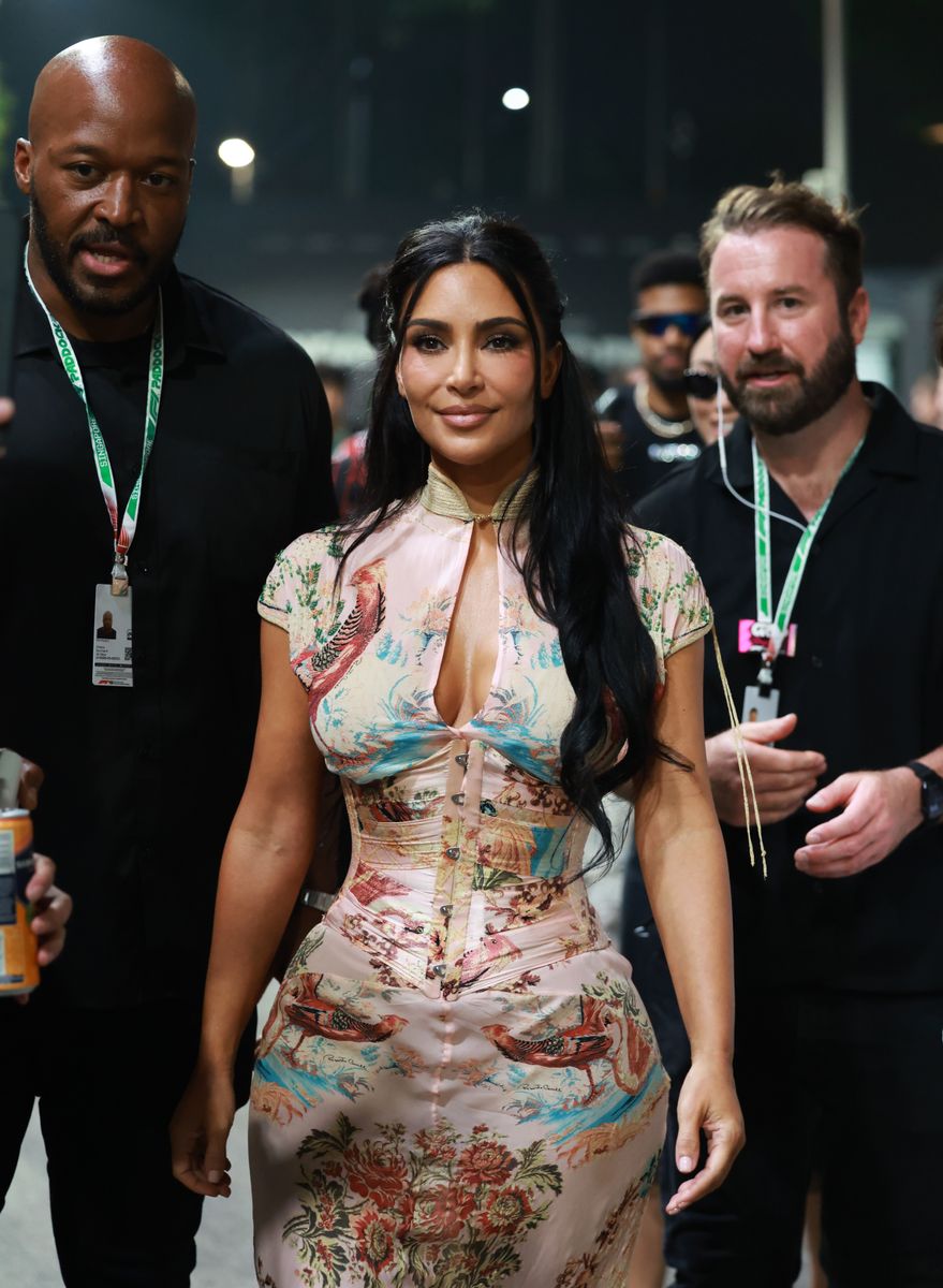  Kim Kardashian on October 11, 2026 in Singapore, Singapore. 
