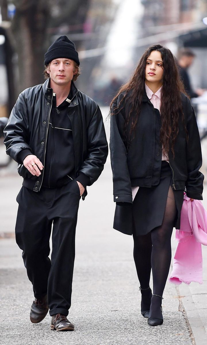 Jeremy Allen White y Rosalía