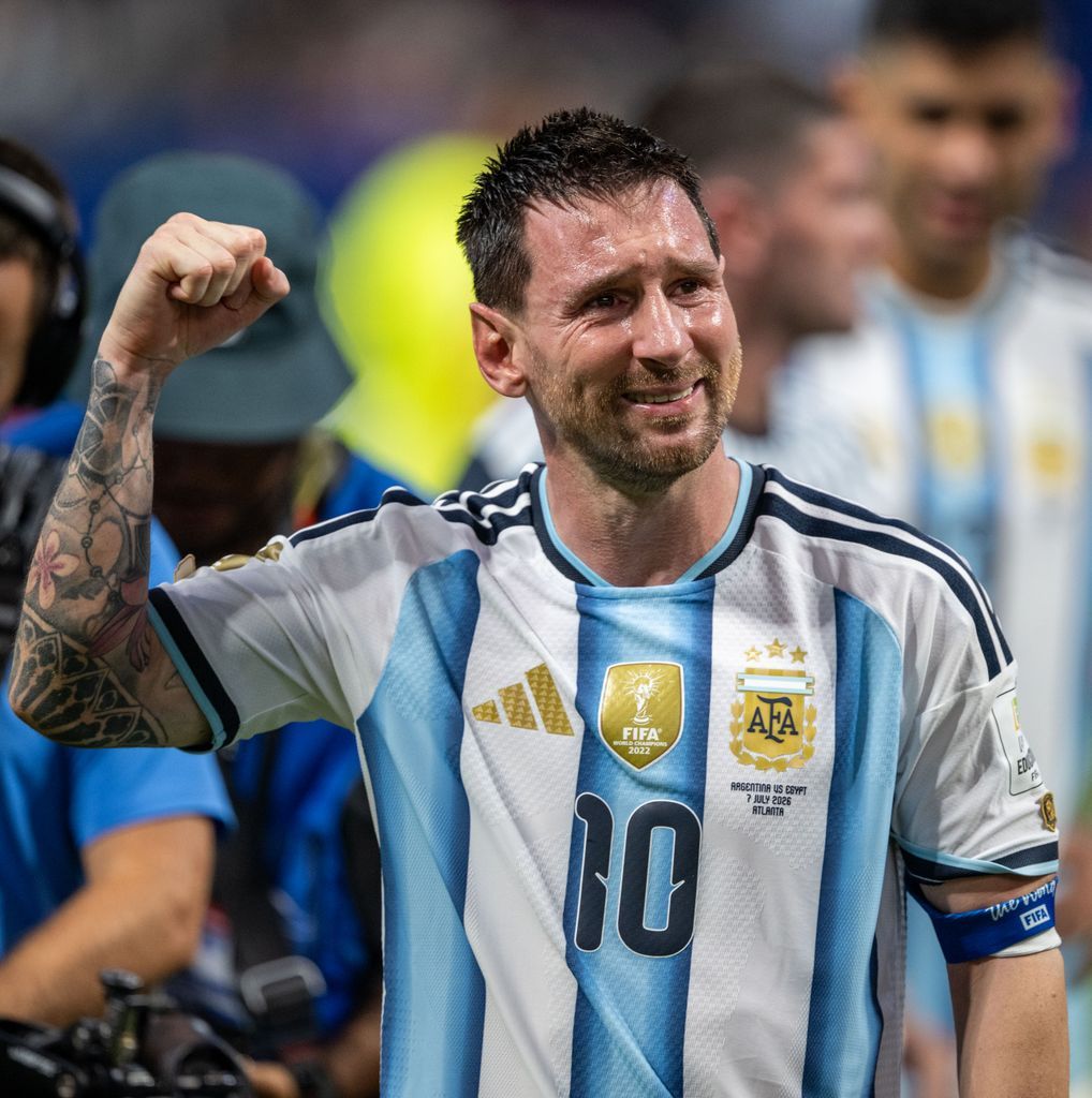Lionel Messi couldn't hold back his tears after defeating Egypt and securing passage to the quarterfinals of the 2026 World Cup.
