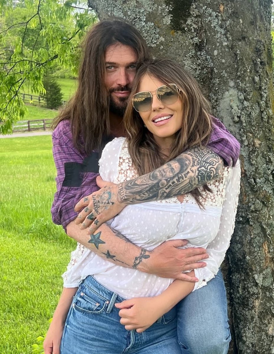 Elizabeth Hurley marked a milestone birthday alongside boyfriend Billy Ray Cyrus