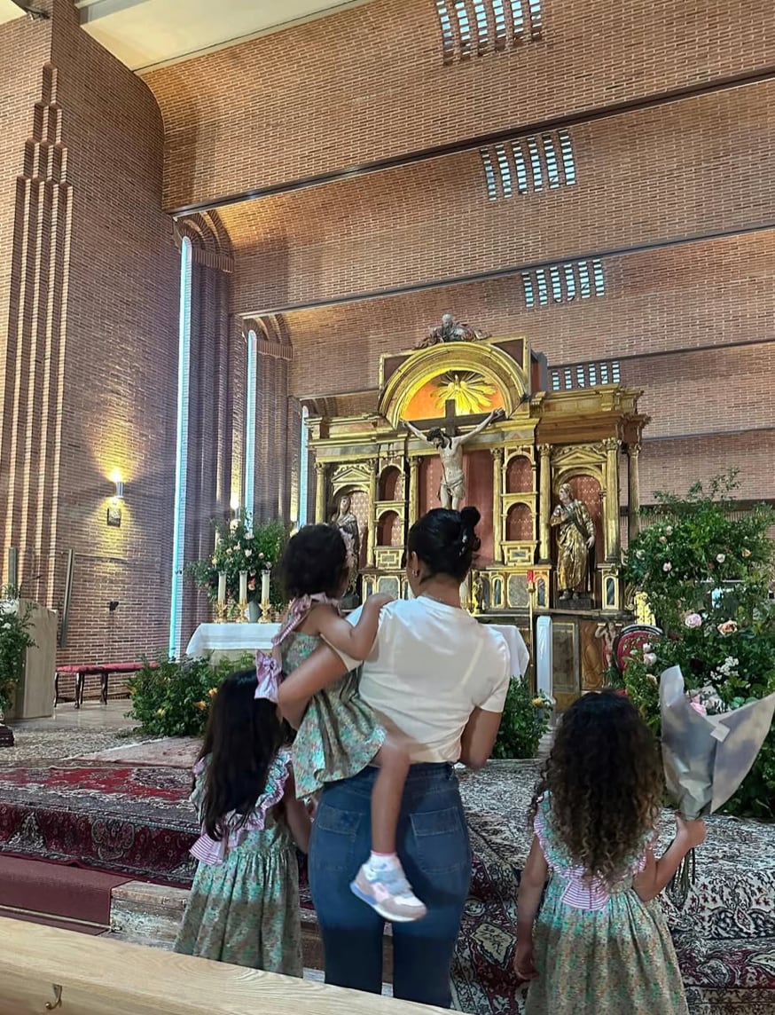 Cristiano’s partner Georgina is also carving her own public narrative, balancing glamour, motherhood, and spiritual devotion.