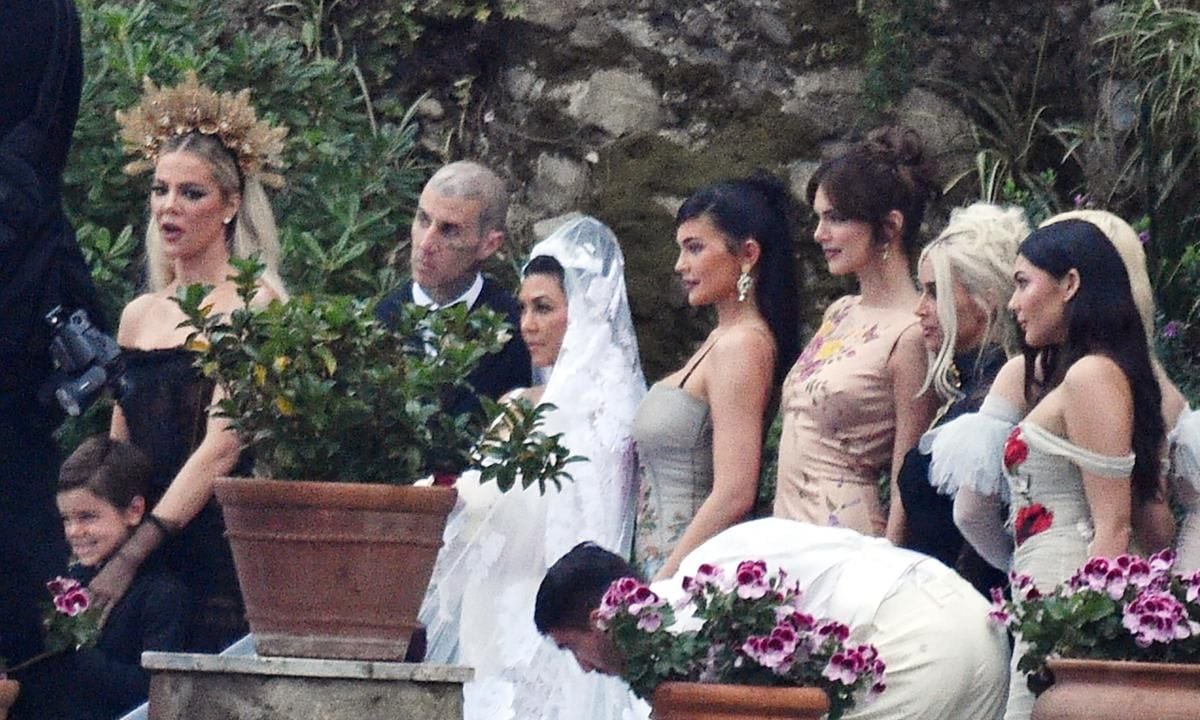 boda de Kourtney Kardashian y Travis Barker