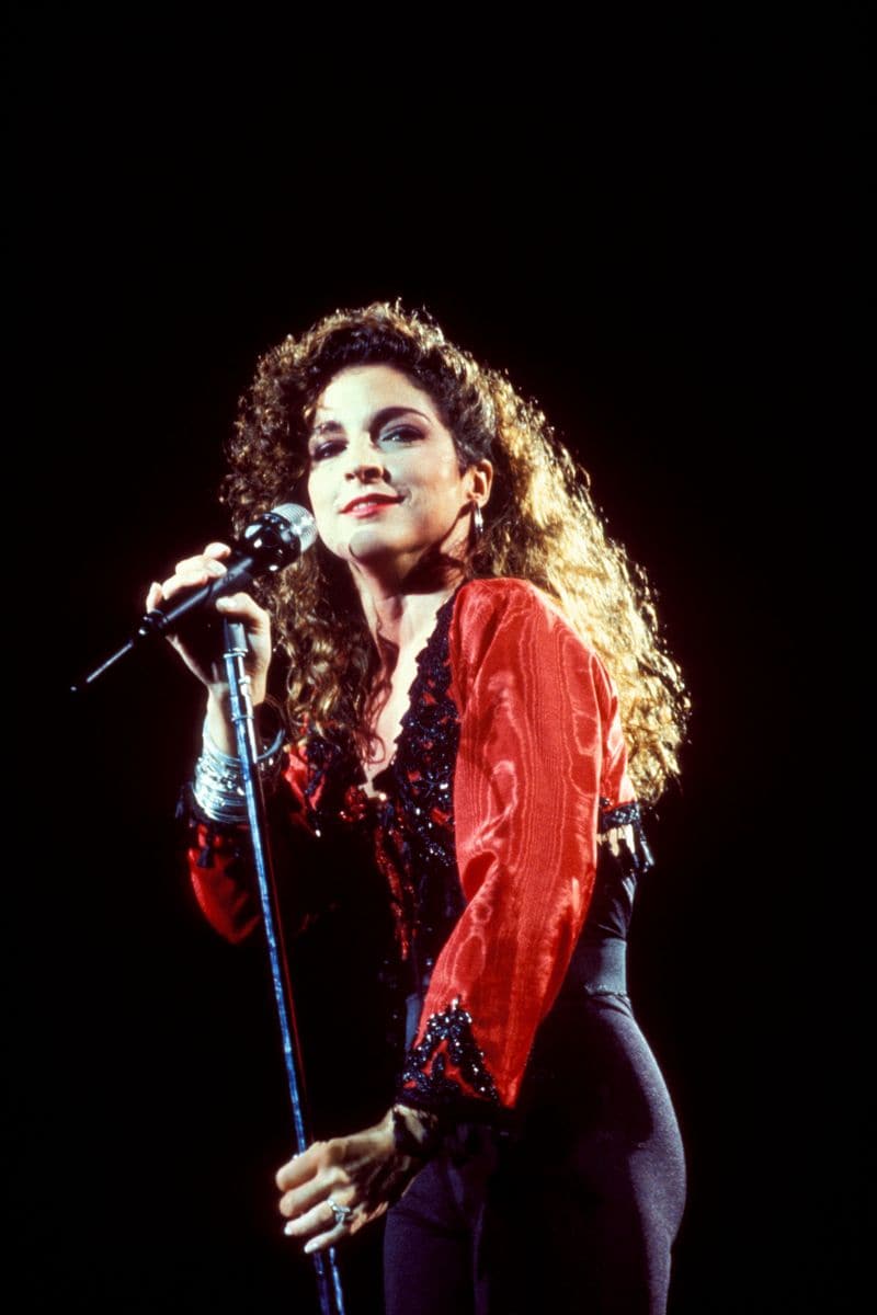 Gloria Estefan performing with Miami Sound Machine 