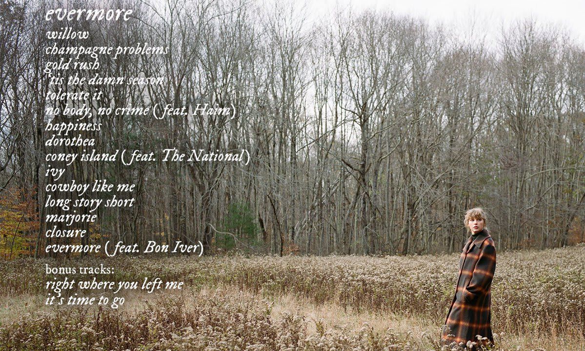 Taylor Swift's Ninth Album, "Evermore."