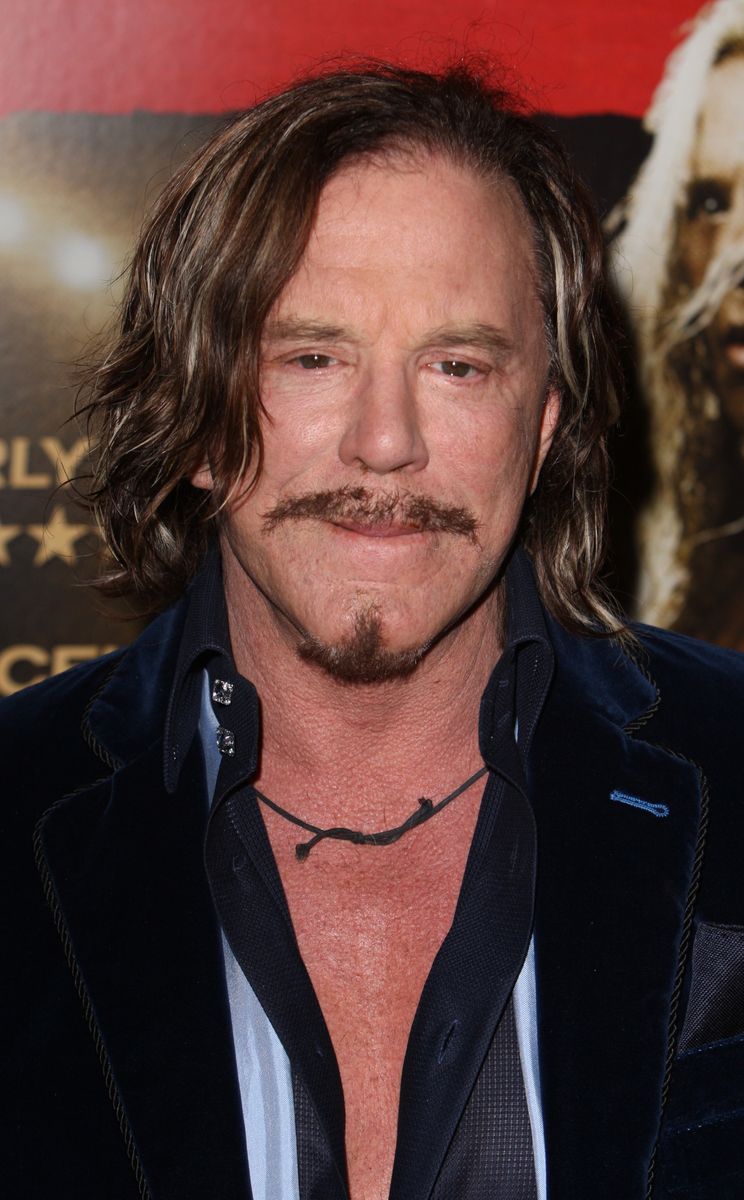 Mickey Rourke shocks fans with fiery red hair after Los Angeles ...