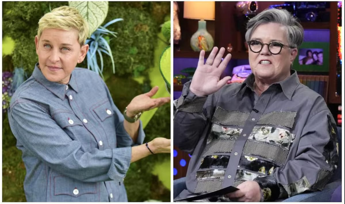 Rosie has received an apology from Ellen in the past about it