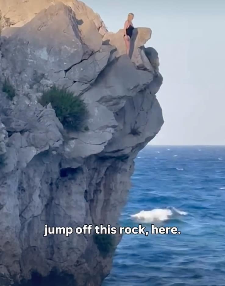 Reese Witherspoon is facing her fears in new video. 