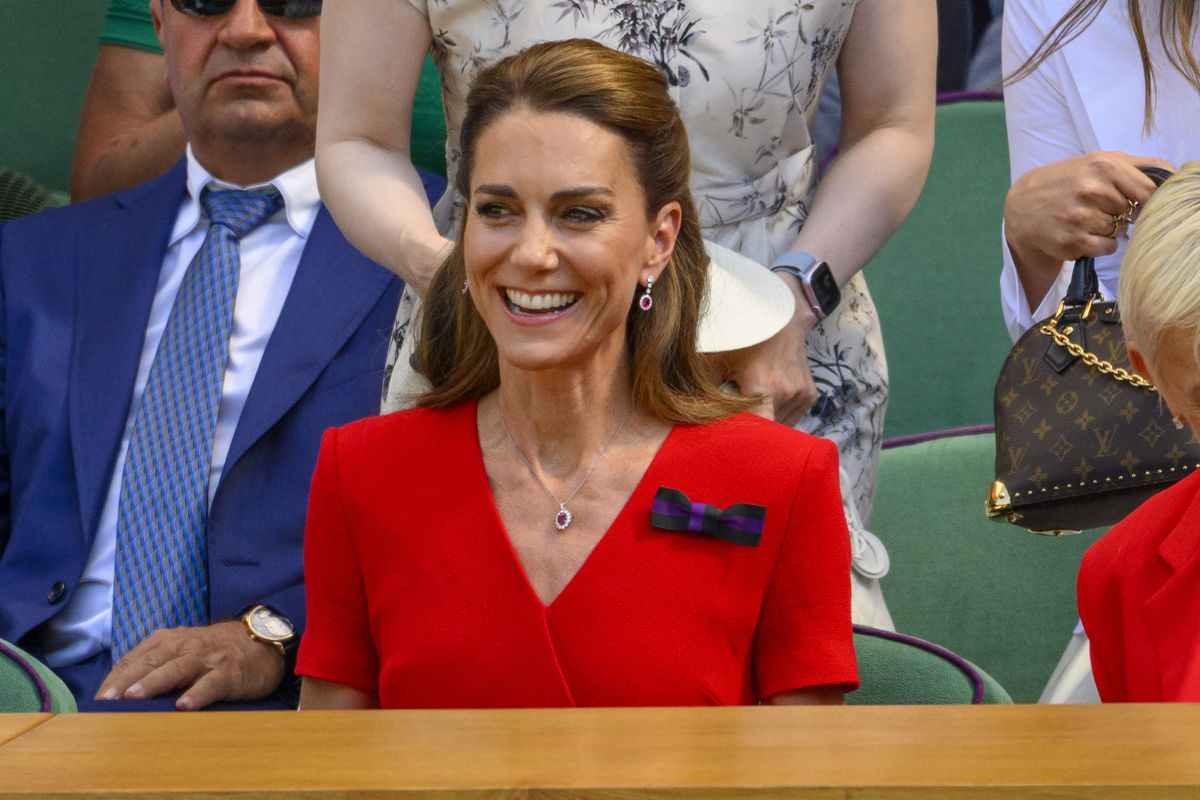 Kate Middleton captivates in bold Red Roland Mouret dress for her triumphant Wimbledon women's final appearance