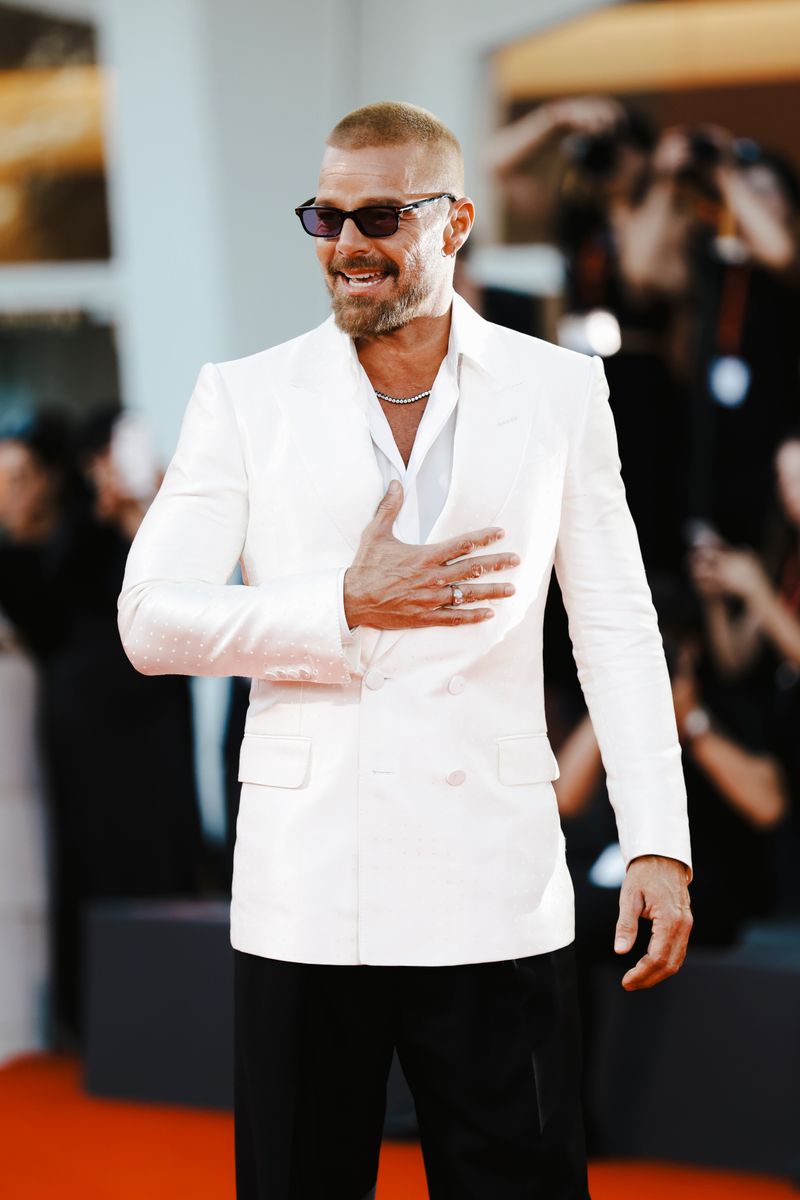 Ricky Martin at the Venice Film Festival