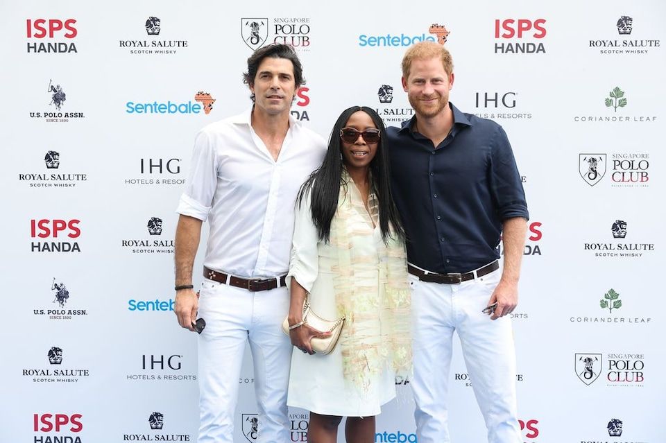 Nacho Figueras, Sophie Chandauka y el príncipe Harry