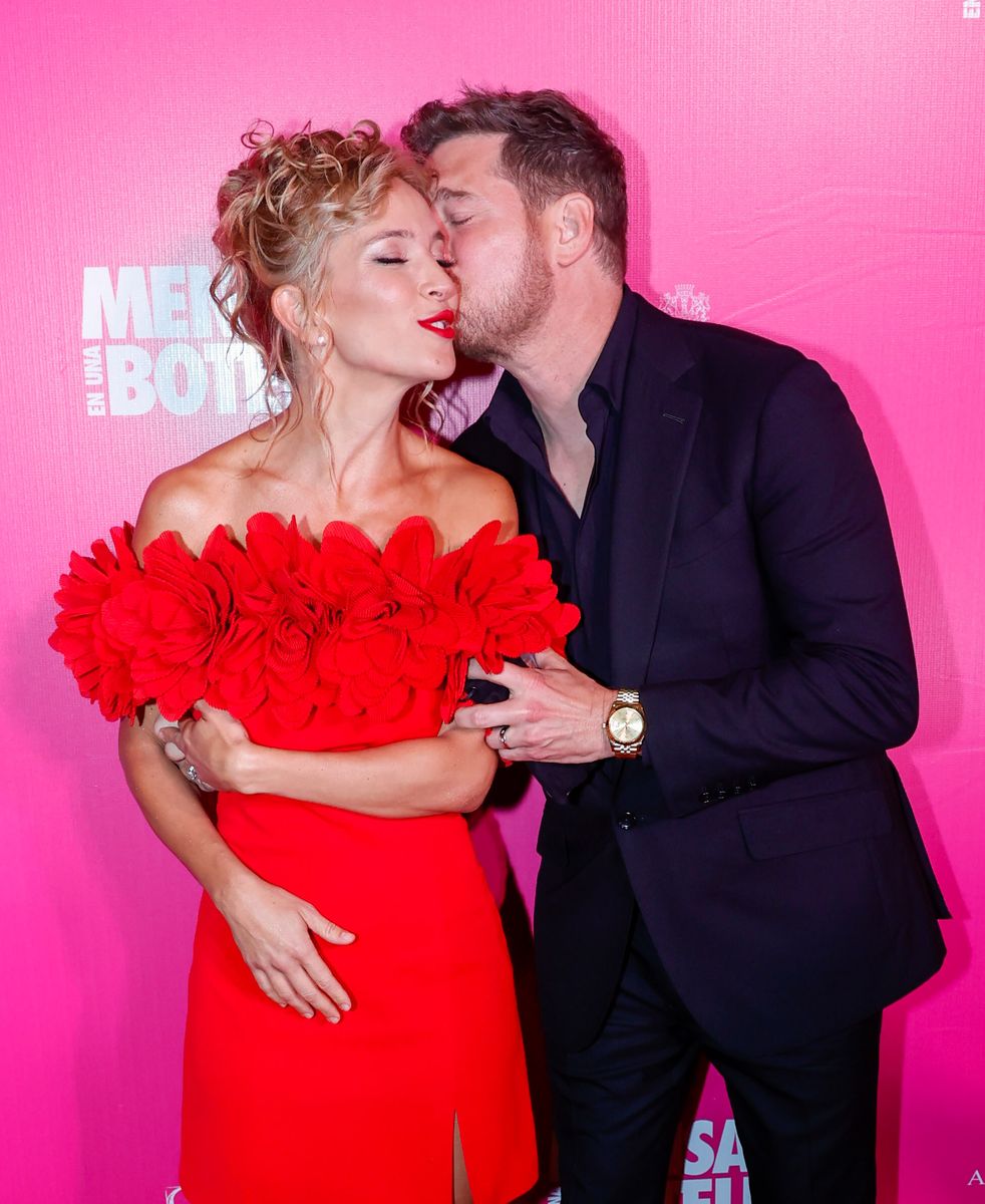 Michael Bublé and Luisana Lopilato 