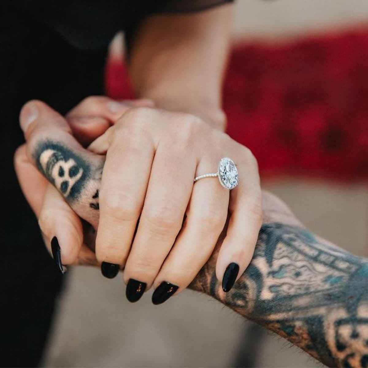 Kourtney Kardashian and Travis Barker