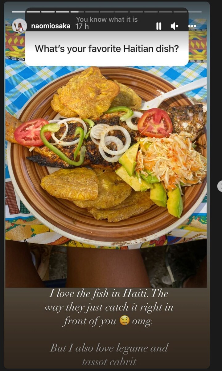 Naomi Osaka’s favorite Haitian dish 