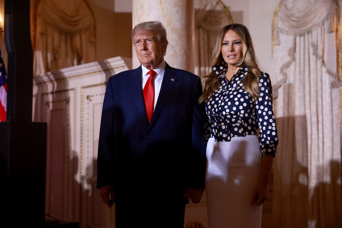 Melania and Donald Trump