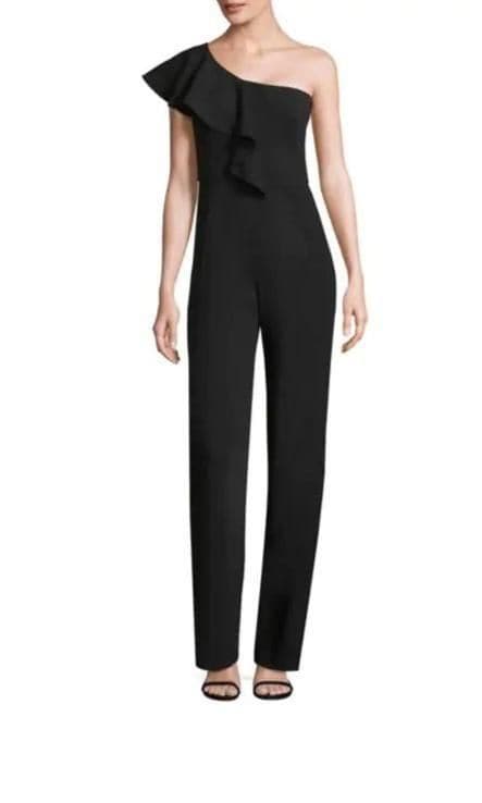 Kallan Ruffle Jumpsuit by Black Halo