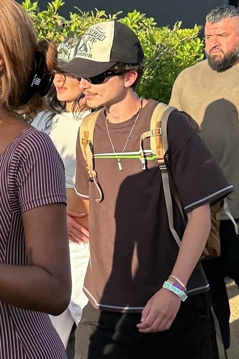 Photo © 2025 Backgrid/The Grosby Group

EXCLUSIVE 

Indio, CA  - 12 APRIL 2025 

Superstar couple Timothée Chalamet and Kylie Jenner walk hand in hand as they arrive for Day 2 of the 2025 Coachella Valley Music and Arts Festival in Indio.