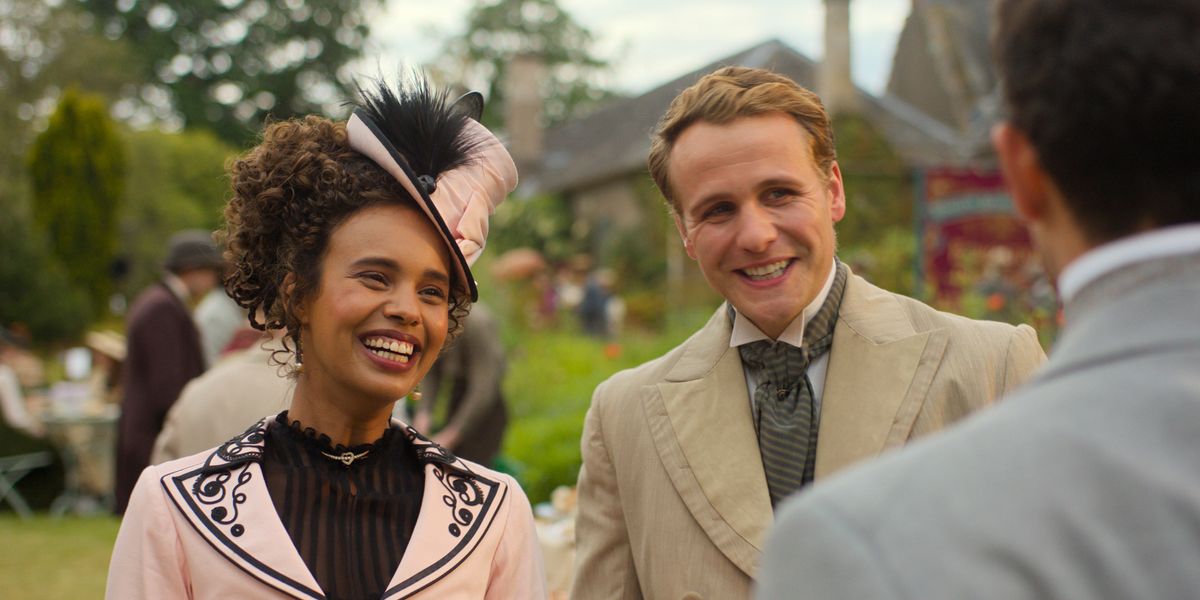 Alisha Boe and Josh Dylan in "The Buccaneers," now streaming on Apple TV+.