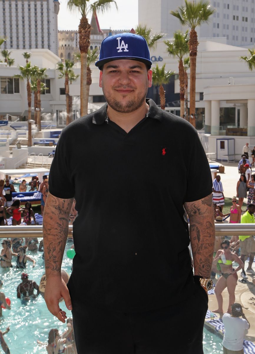 Rob Kardashian attends the Sky Beach Club at the Tropicana Las Vegas on May 28, 2016 in Las Vegas