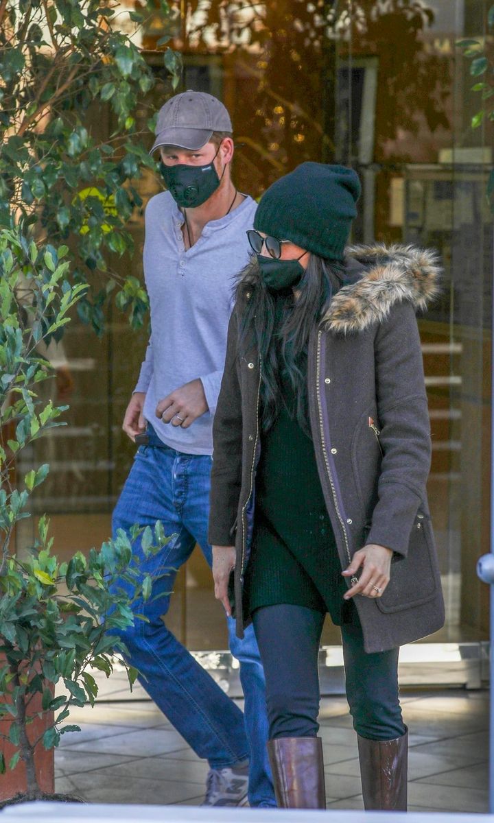 The Duke and Duchess of Sussex were pictured in Beverly Hills on Dec. 20
