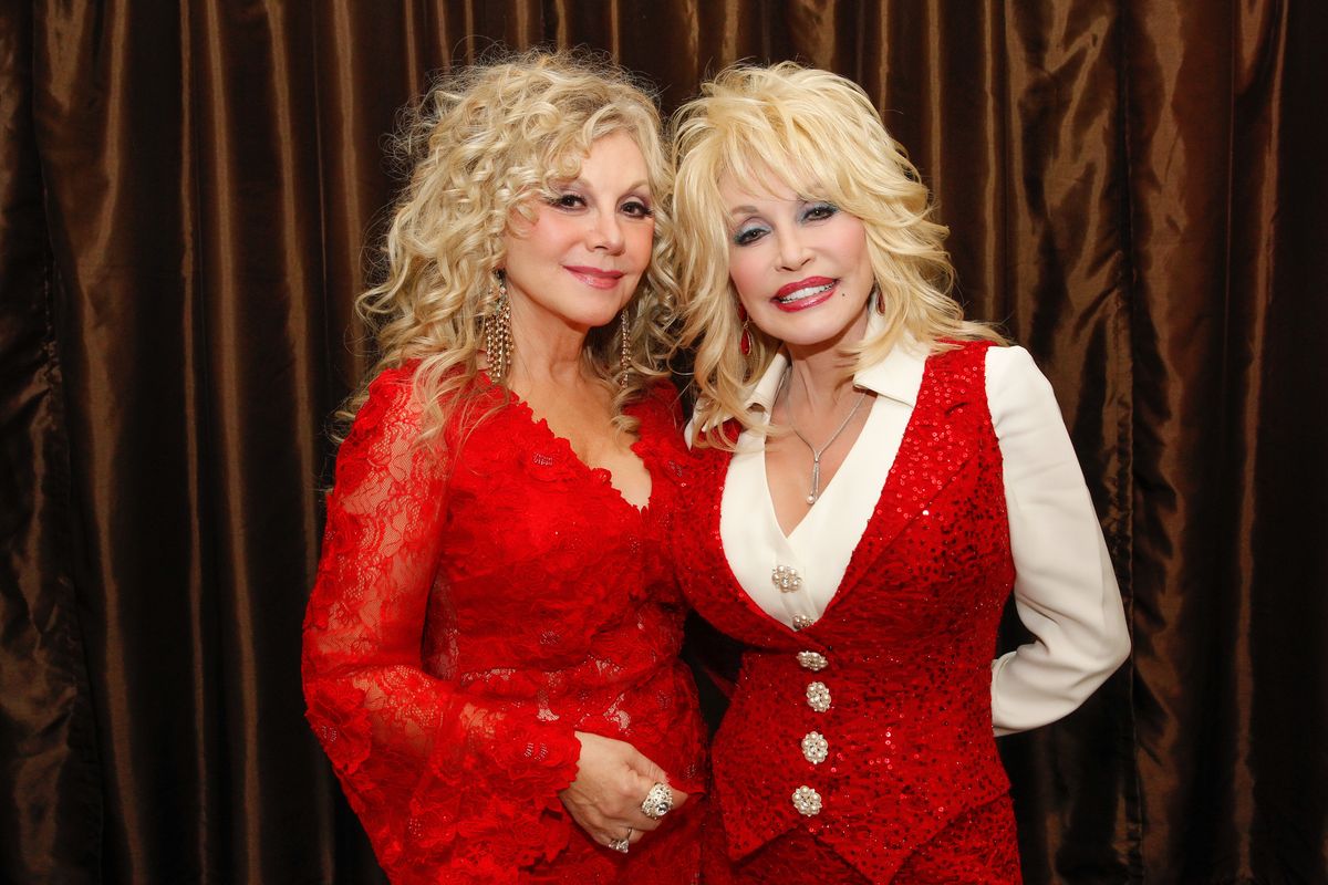 Stella and Dolly Parton in 2014
