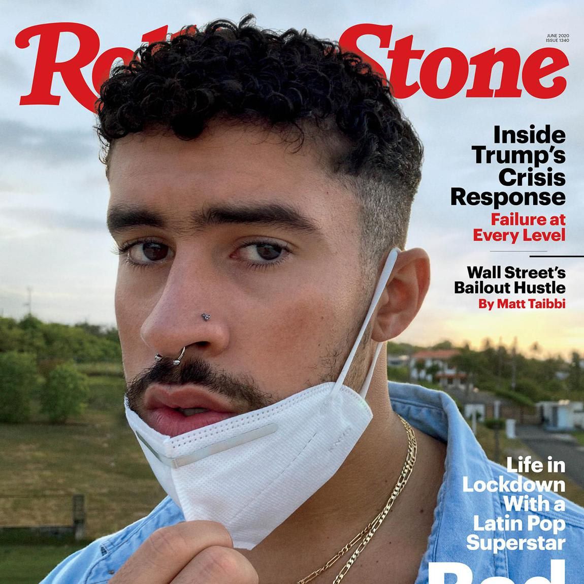 Bad Bunny, girlfriend Rolling Stone cover