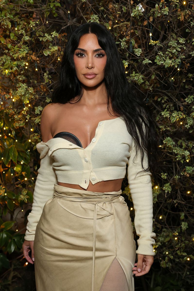 Kim Kardashian attends the 2026 This Is About Humanity Soiree on August 29, 2026 in Hollywood, California.