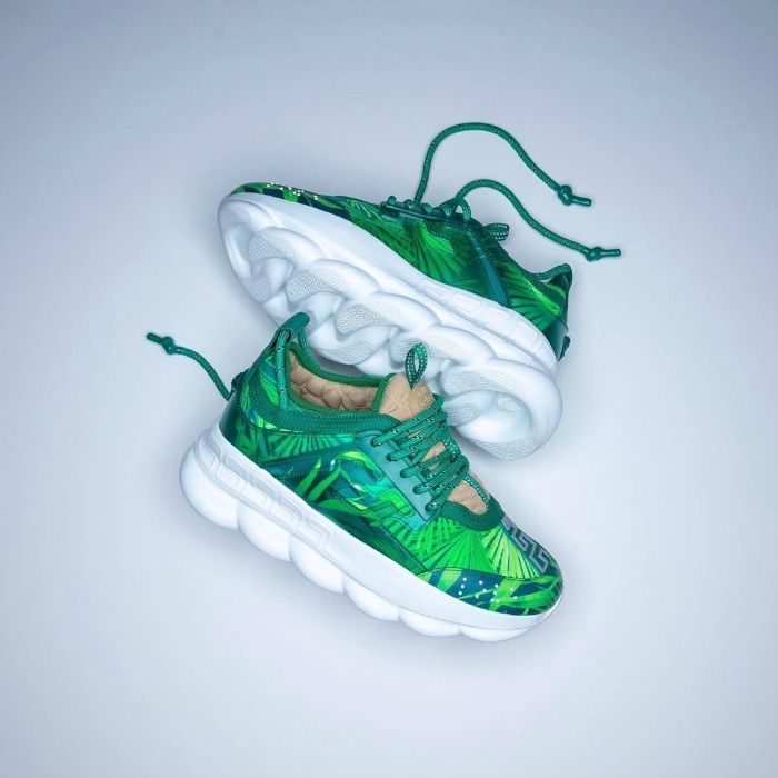 JLo Versace sneakers