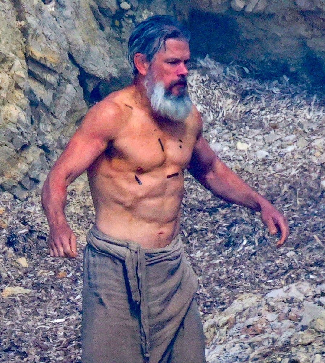 Matt Damon and Zendaya spotted filming 'The Odyssey' in Favignana, Italy. 