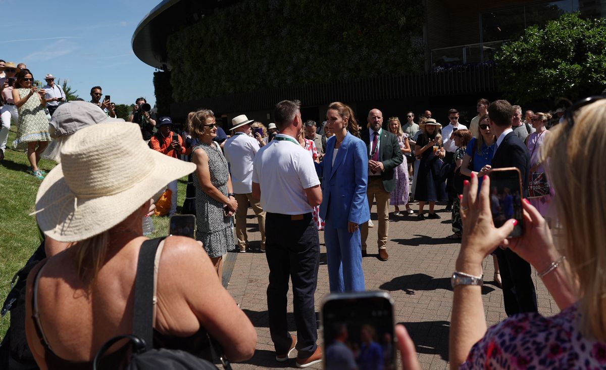 Princess Kate turns a ticket handout into Wimbledon's most unexpected royal moment