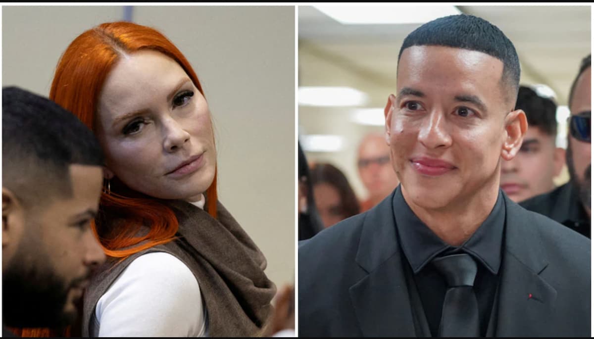 Daddy Yankee and Mireddys González