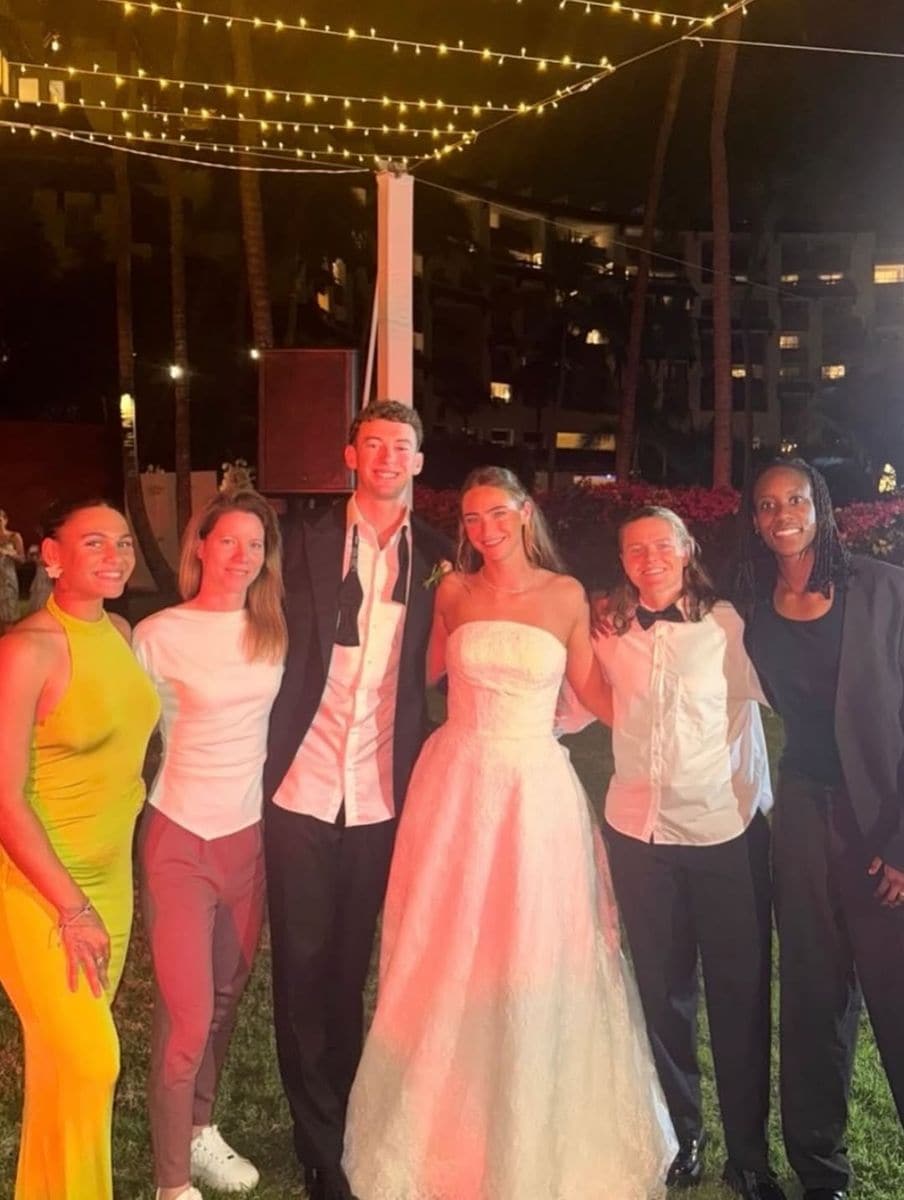 Rodman shared photos alongside her friends