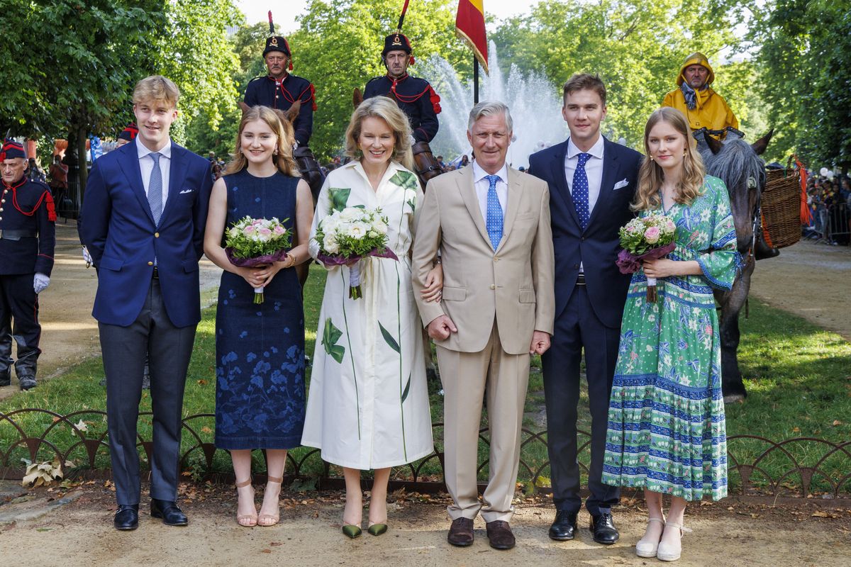 Princess Elisabeth is the eldest of the King and Queen's four children