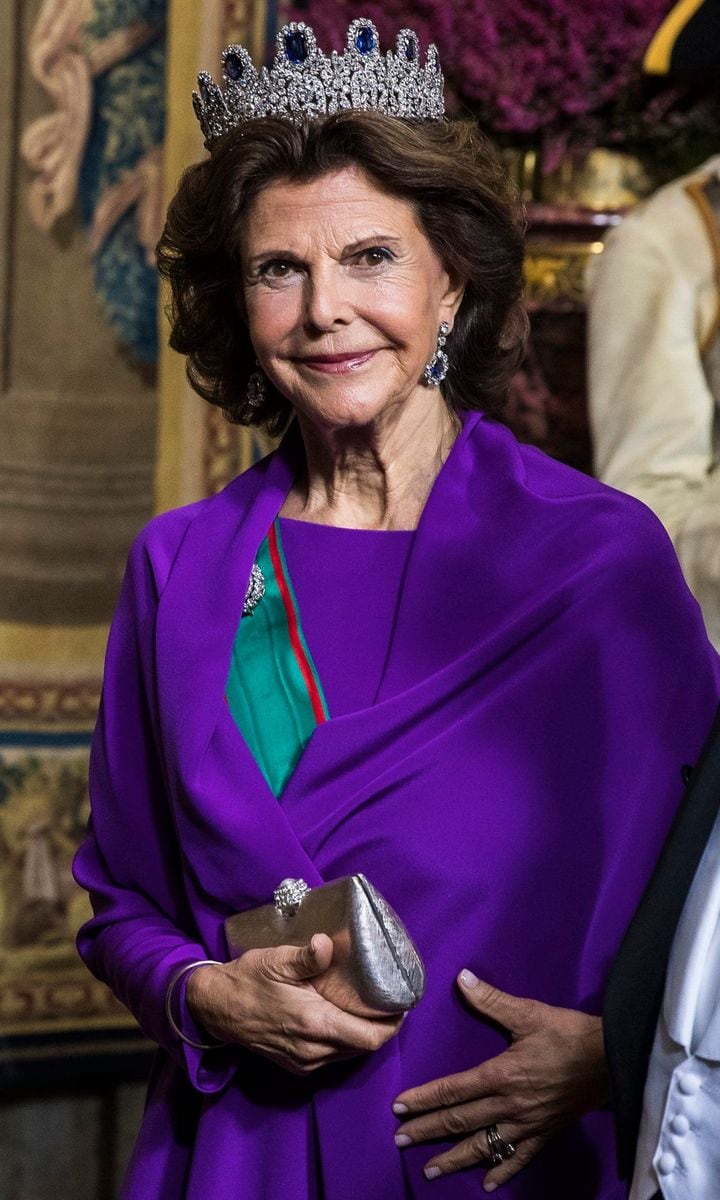 Queen Silvia of Sweden injured herself after falling at home