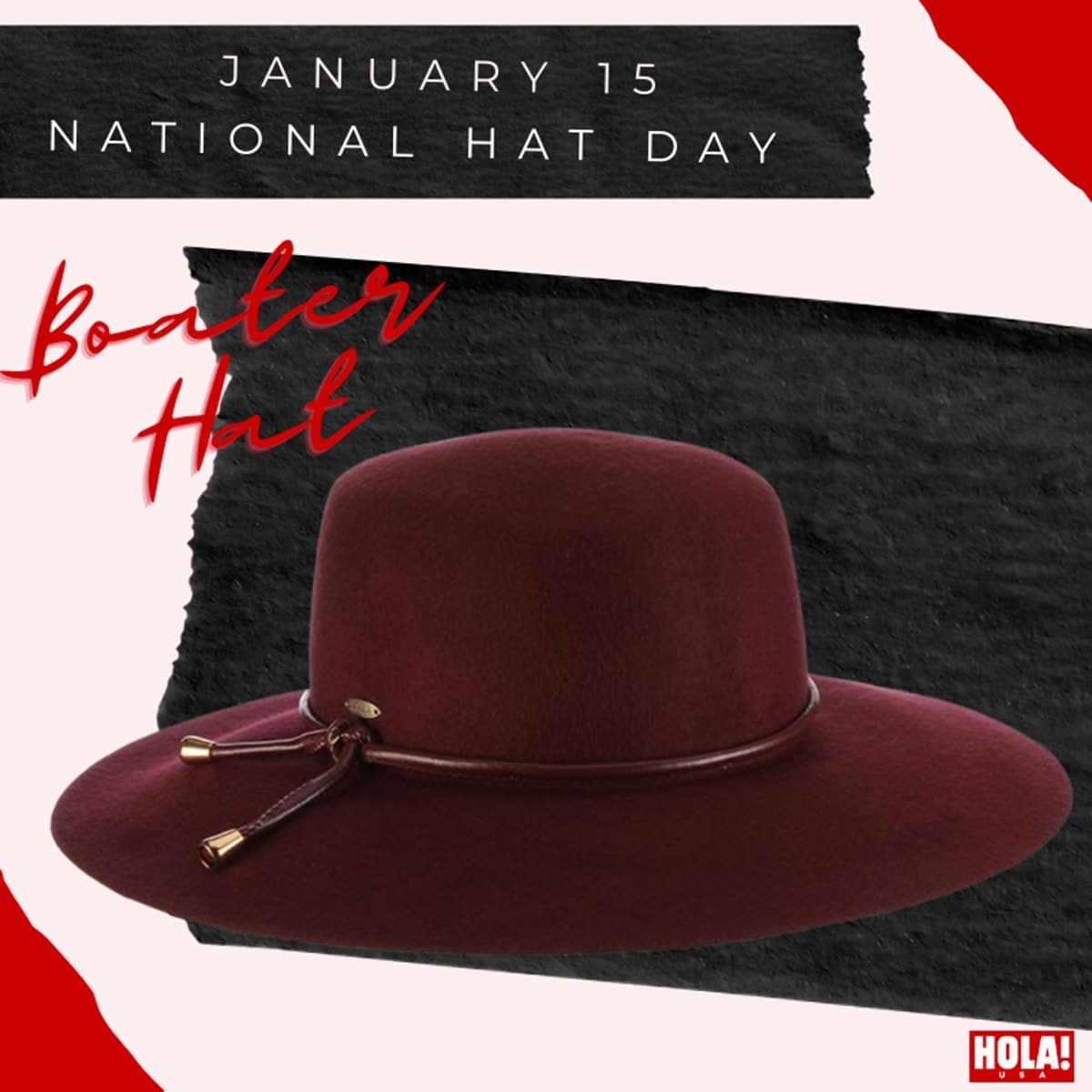National Hat Day: Boater